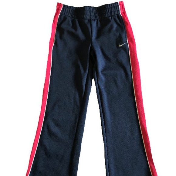 Nike Girls Navy Pink Dri-Fit Active Pants Size L - Picture 2 of 8